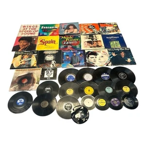 Großes Konvolut Vintage Vinyl Schallplatten - Pop, Rock, Soul, 70er, 80er - 30+ LPs und 45er - Bild 1 von 24
