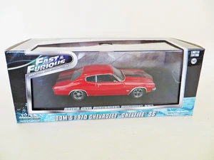 GREENLIGHT 86216 'DOM'S 1970 CHEVROLET CHEVELLE SS' FAST & FURIOUS. 1:43. MIB. - Picture 1 of 6