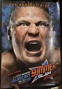 2012 ppv Summerslam Poster Brock Lesnar 2012 wwe wrestling - Bild 1 von 3