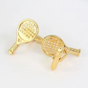 Men's French Shirt Cuff Buttons - Tennis - Picture 1 of 5