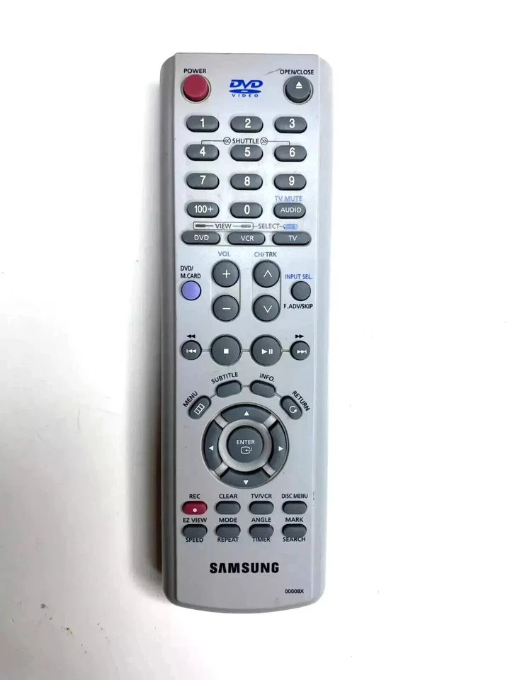 OEM Original Samsung 00008X Remote Control for V4800 V8500 V8600 with batteries - Image 1 of 1