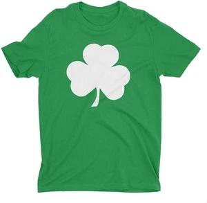 NYC FACTORY USA Screen Printed Shamrock Youth T-Shirt Distressed Tee Kids... - Picture 1 of 3