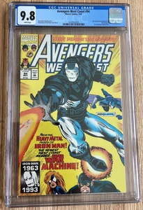 CGC 9.8 WEST COAST AVENGERS #94 MARVEL 1993 WAR MACHINE DARKHAWK - Picture 1 of 2
