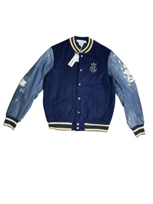 Diesel J- Petro Wool Distressed Denim Sleeve Jacket Brand New With Tag. - Image 1 of 4