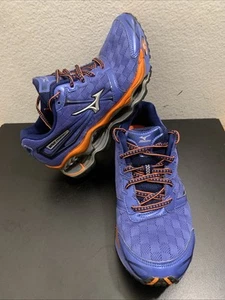 Mizuno Wave Prophecy 2 Women's Size 6.5 Athletic Running Shoes Blue Orange - Picture 1 of 14