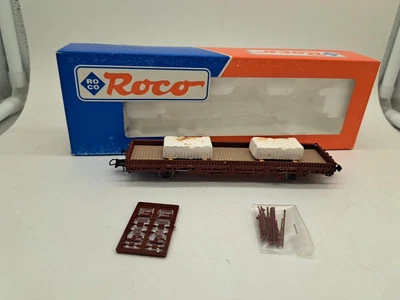Roco 47626 Tow Truck Flatbed FS Ks With Load Of Two Blocks of Marble - Image 1 of 4