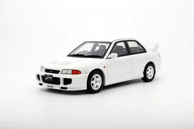 Mitsubishi Lancer Evo III 1995 Modèle de Voiture Blanc 1:18 Ottomobile - Photo 1/4
