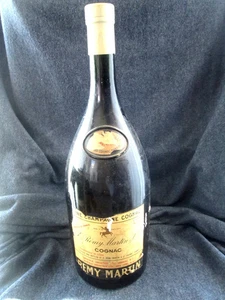 Vintage LEERE Rémy Martin COGNAC Magnum (1 Gallone) Flasche / Etikettschaden / LEER - Bild 1 von 8
