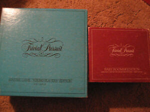 Complete Trivial Pursuit Master Young Players 1984 & 1983 Genus Baby Boomers