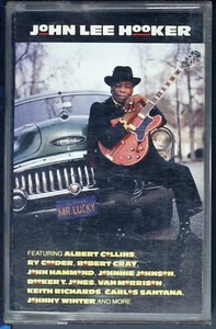John Lee Hooker - Mr. Lucky - MC Cassette [MC-10] Made in USA - Picture 1 of 4