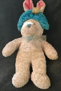 Dan Dee Kuscheltier Plüschtier weiß Hase Kaninchen 14"" Spielzeug Top Zustand - Bild 1 von 7