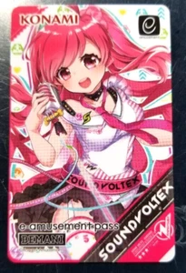Tarjeta de sonido Konami e-AMUSEMENT PASS Voltex Rasis VIVID WAVE Limited Japón - Imagen 1 de 2