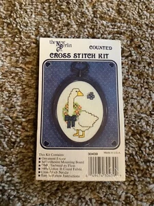 The New Berlin Co. KIT PUNTO DE CRUZ CONTADO Adorno de Navidad GOSE Nuevo #30439 - Imagen 1 de 3