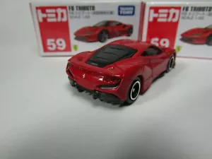 TAKARA TOMICA #59 FERRARI F8 TRIBUTO FIRST SPECIAL EDITION - Picture 1 of 8