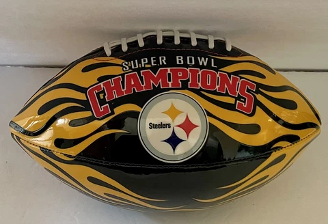 Pittsburgh Steelers Super Bowl XL Champions Collectible Football 2006 Cover