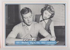 1982 ASA The Mickey Mantle Story Mickey Mantle Merlyn Mante #8 HOF