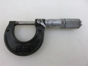 Mitutoyo 202-202 Outside Micrometer 0-1" .001" Grad. Made In Japan *NO WRENCH* - Picture 1 of 15
