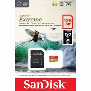 128GB Micro SD Card U3 Memory Class 10 For DJI DJI Mini 3 Pro Drone 4K UHD Video - Picture 1 of 3