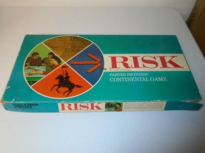 Vintage Risk Parker Brothers Continental Board Game 1968 Complete - Image 1 of 4