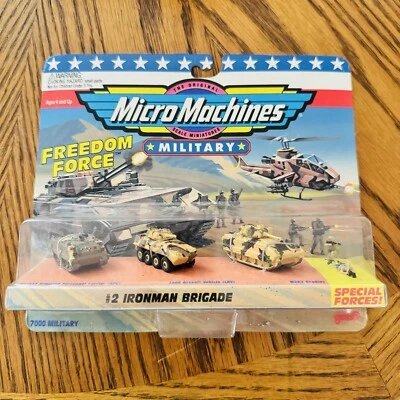 Micro Machines Military NIP #2 Ironman Brigade Freedom Force 1994 - Image 1 of 4