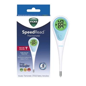 Fast-read digital oral thermometer for adults and children - Picture 1 of 6
