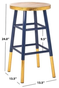 Safavieh EMERY COUNTERSTOOL, Reduced Price 2172752994 FOX3231A - Picture 1 of 5