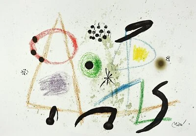 Joan Miró - Maravillas limited edition. Abstraction, Spanish contemporary - Bild 1 von 4