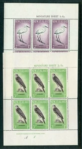 NEW ZEALAND Health Mini sheets.... 1961 birds set mnh - Bild 1 von 1
