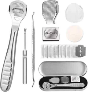 NEW Foot Rasp Callus Remover Scrubber Hard Dead Rough Skin Dual Pedicure UK - Picture 1 of 5