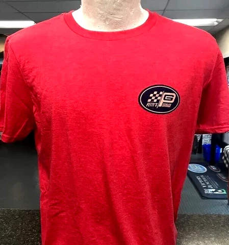 NEW! Richard Petty #43 PETTY'S GARAGE Official Technician Mechanic XL T-Shirt Cover