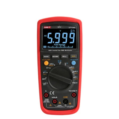 Multimeter Digital True RMS Auto Range Tiefpassfilter Durchgang Temperatur LoZ - Bild 1 von 4