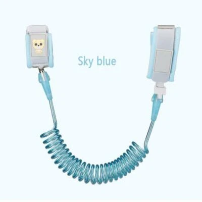 Kids Baby Safety Leash Anti Lost Key Wrist Strap Walk Child Toddler Link Harness - Image 1 of 3