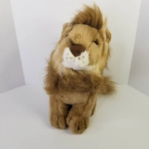 "Gibson Greetings Vintage Peluche de León Ojos Rígidos 10" - Imagen 1 de 11