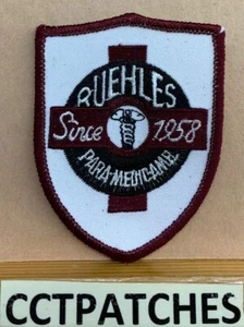 RILEY, MICHIGAN RUEHLES PARAMEDIC AMBULANCE EMT (SMALL) PATCH MI - Picture 1 of 2