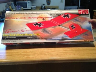 GWS Slow Stick RC Airplane ARF Kit With Motor System - Image 1 of 4