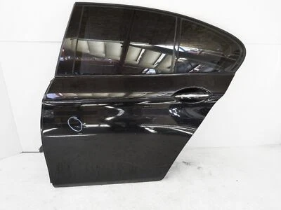 Puerta trasera izquierda del conductor BMW 535I 2011-2016 - negro azabache 668 *bolladuras y arañazos Foto 1 de 4