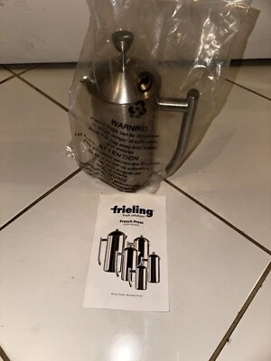 Prensa francesa Frieling USA Ultimo acero inoxidable, 3 Foto 1 de 2
