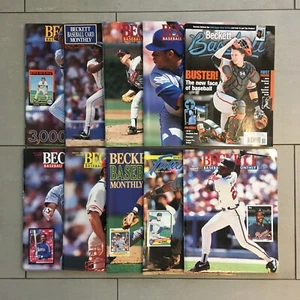 Beckett Baseball Magazines Bundle #2 Lot of 10 Alomar Mattingly Yount Fielder - Picture 1 of 3