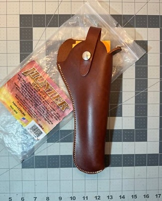 Hunter Company 4500 OWB Holster RH for SINGLE ACTION REVOLVERS w/ BBL 5.5 - 6.5" - Image 1 of 4