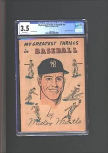 My Greatest Thrills In Baseball #nn CGC 3.5 Mickey Mantle Biography 1957 - Picture 1 of 2