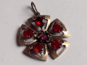 Colgante soviético ruso vintage plata de ley 875, joyería para mujer 4,23 gr - Imagen 1 de 7