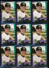 lot (10) 1995 Choice #17 Joe DeBerry Norwich Navigators Player Lot (DL27) SWSW6