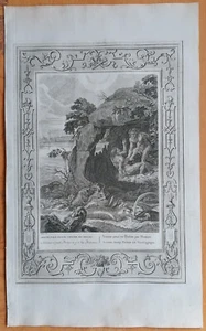 Proteus Aristaeus - Originaldruck Picart Musentempel - 1732 - Bild 1 von 1