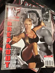 Cubierta de revista WWF WWE AGOSTO 1998 Sable Marc Mero - Imagen 1 de 3