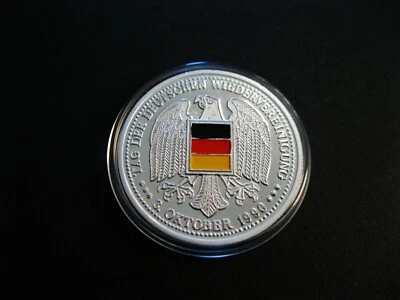 Medaille  "Tag der Deutschen Wiedervereinigung"  PP  in Münzkapsel - Bild 1 von 3