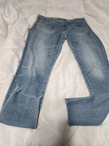 AG Adriano Goldschmied Jeans Damen Gr. 27R The Stevie Ankle Slim Straight Leg - Bild 1 von 10