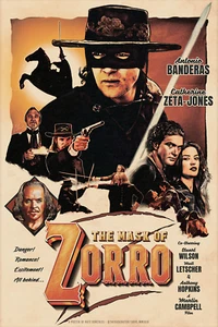 The Mask of Zorro 24x36 by Nate Gonzales Ltd Edition x/85 Poster Mondo MINT Art - Picture 1 of 1