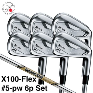 SRIXON ZXi7 Iron Wedge #5-pw 6p Set X100-Flex Dynamic Gold EX Tour Issue Steel - Picture 1 of 13