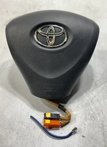 TOYOTA COROLLA AIRBAG LEFT DRIVER SIDE STEERING WHEEL AIR BAG OEM Black - Picture 1 of 6