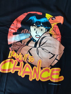 CAMISETA DE CÓMIC LEAVE IT TO CHANCE VINTAGE DISEÑOS GRAPHITTI XL NUEVA Foto 1 de 4